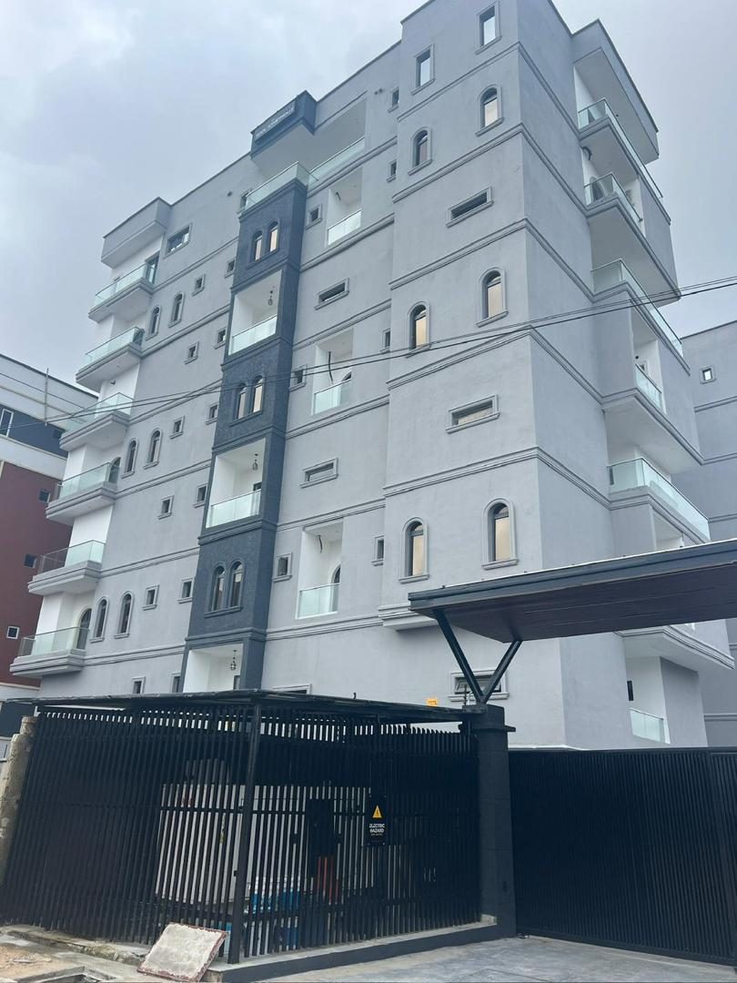 Technical building facade requiring engineering oversight